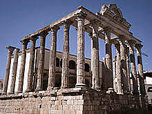 El templo Romano