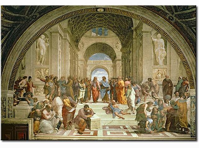 RAFAEL  LA ESCUELA DE ATENAS