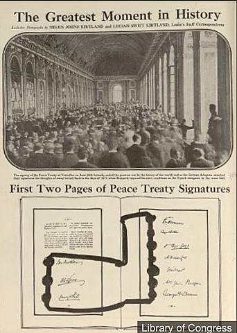 Amistici del Tractat de Versalles.