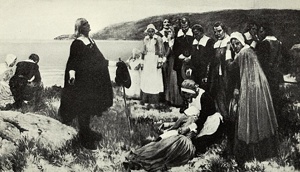 Puritans found the Massachusetts colony