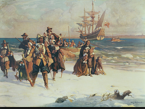 Pilgrims establish colony in Massachuetts