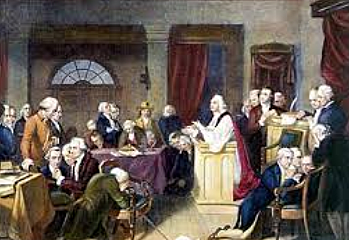First continental congress meeting