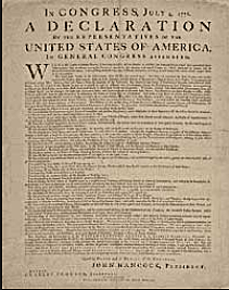 decoration of independence is passed