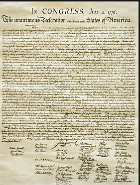 adoption of decleration of dependence