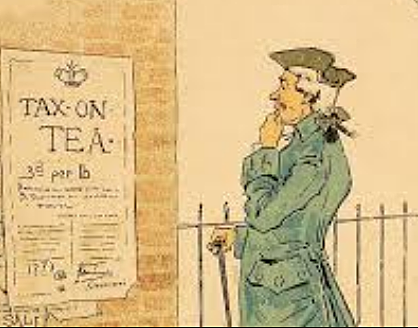 Britain passes the Townshend act, taxing materials