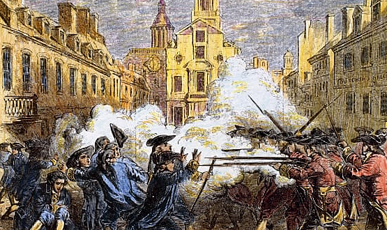 Boston Massacre occurs