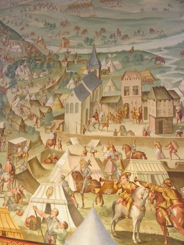 Решающая победа испанцев при Сэн-Кантене