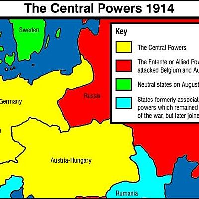 Timeline: Central Powers of WWI