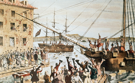 The Boston Tea Party occured