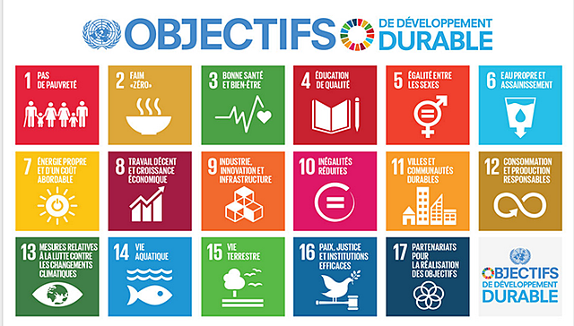 Adoption des ODD par l'ONU.