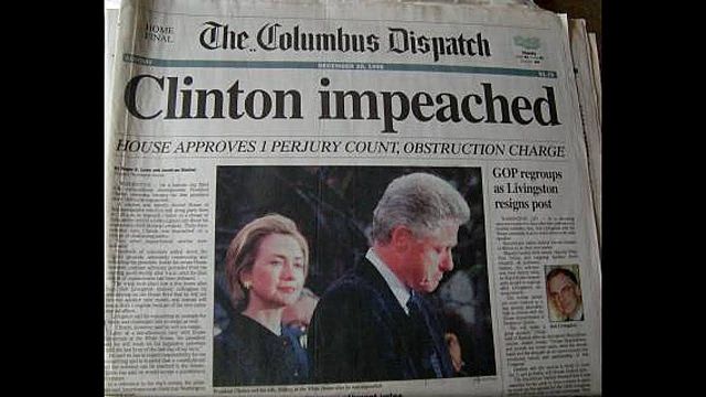 IMPEACHED BILL CLINTON