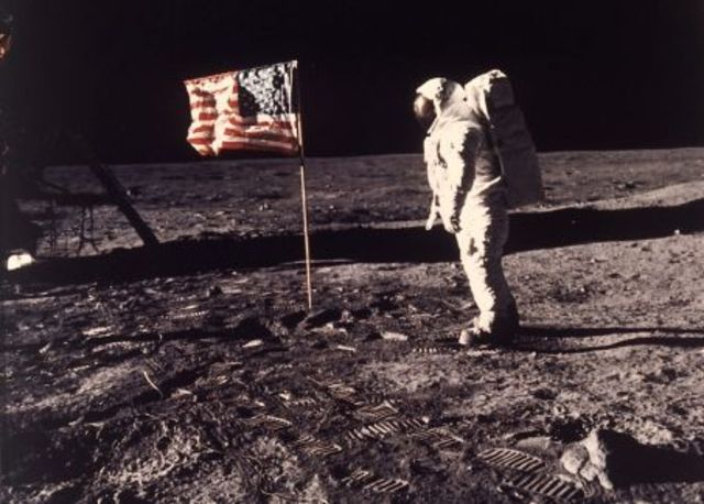 Apollo 11 Lands on the Moon