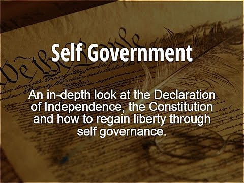 Self goverment