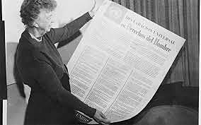 Declaration of Human Rights - code of conduct for the treatment of people