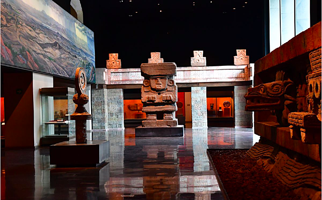 Inauguración del Museo Nacional de Antropología e Historia