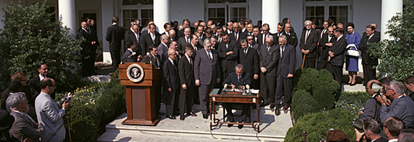 Economic Opportunity Act passed