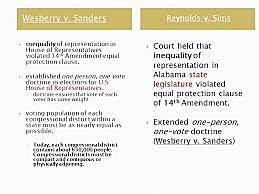 Wesberry V Sanders