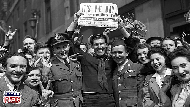 Germany surrenders unconditionally