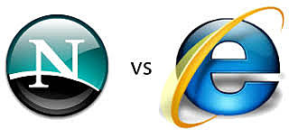 Se inicia la “Guerra entre navegadores” con Netscape y Microsoft a la cabeza