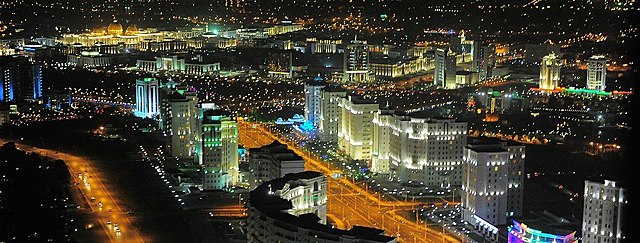 Türkmenistan'ın şehirleri