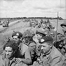 Germans attack the West.