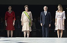 Dilma  Rousseff novamente no poder.