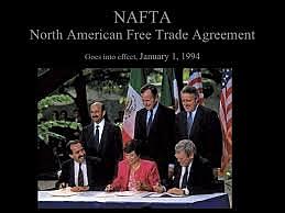 NAFTA Goes Into Effect