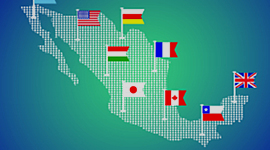 Timeline: Características de los principales momentos históricos de las relaciones internacionales en México