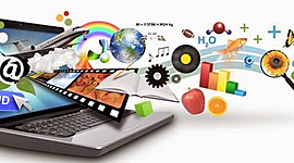 Timeline: Tecnología Educativa y Elementos Multimediales