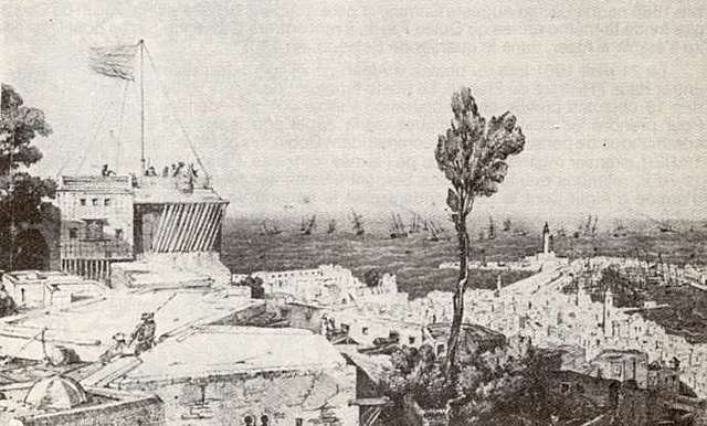 Blocus du port d’Alger.