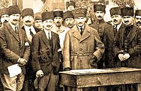 Mustafa Kemal Paşa Erzurum'da