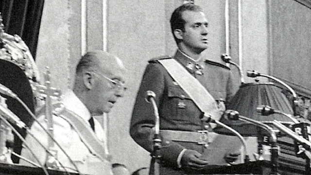Proclamación de Don Juan Carlos como Príncipe de España, sucesor a la jefatura de Estado a título de rey.