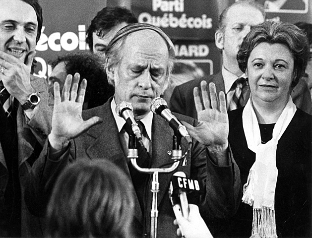 1976 Parti Quebecois Wins Provincial Election on Quebec