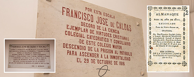 Muerte Francisco José de Caldas