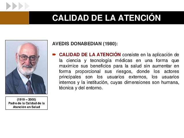AVEDIS DONABEDIAN 1919-2000 PARTE 1