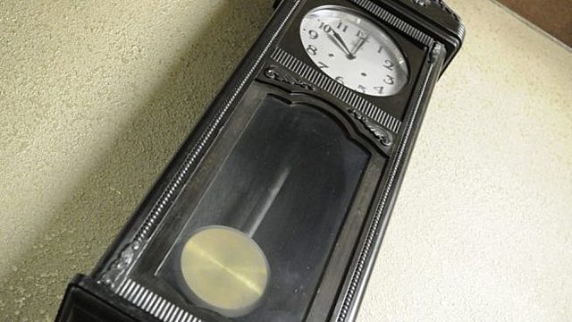 El reloj de péndulo.