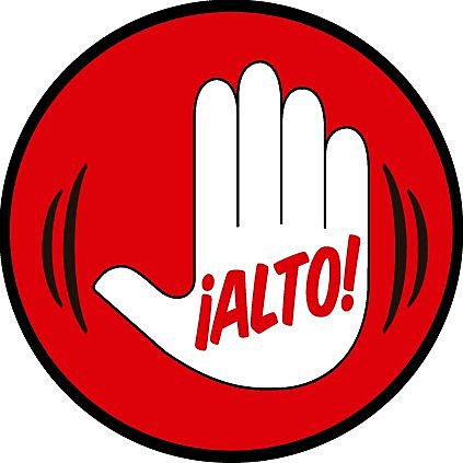 Suspensión de la obra