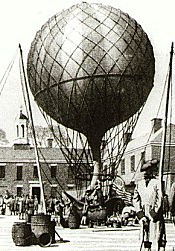 Globo aerostático.