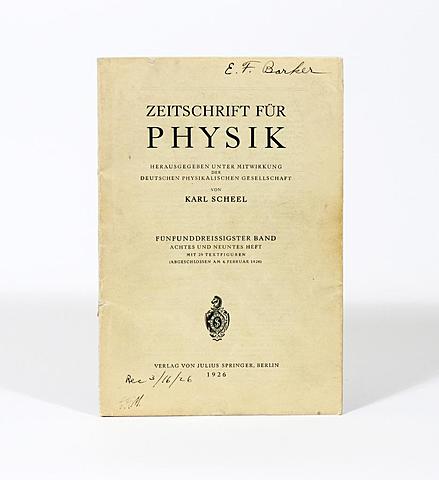 Max Born (Breslau, Reino de Prusia; 11 de diciembre de 1882–Gotinga, Alemania Occidental; 5 de enero de 1970) fue un matemático y físico alemán