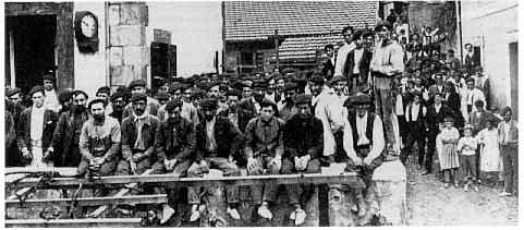 Huelga minera en Bilbao