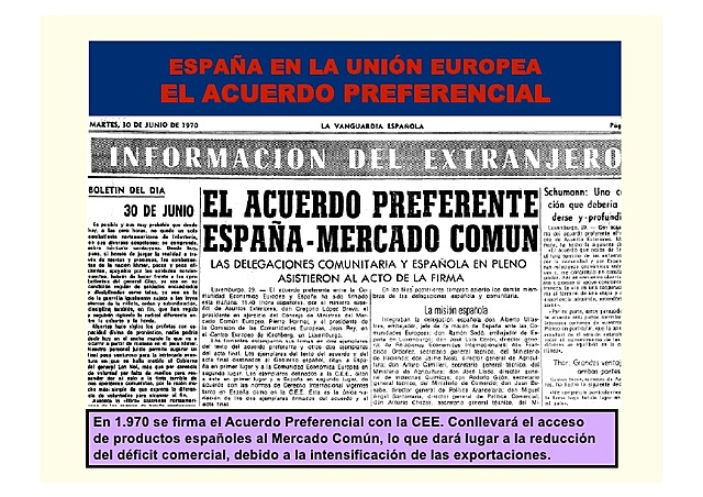 Acuerdo preferencial con el Mercado Común.