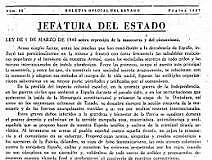 Ley de represión de la masonería y el comunismo.