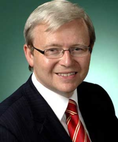 Kevin Rudd beat John Howard