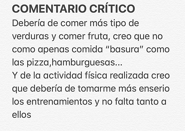 COMENTARIO CRÍTICO