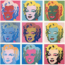 Andy Warhol e il sorriso di Marilyn
