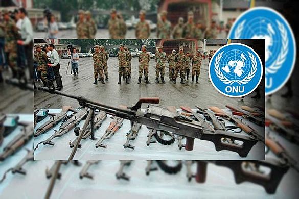 La Misión de la ONU en Colombia anunció que ya almacenó las 7.132 armas individuales de las FARC