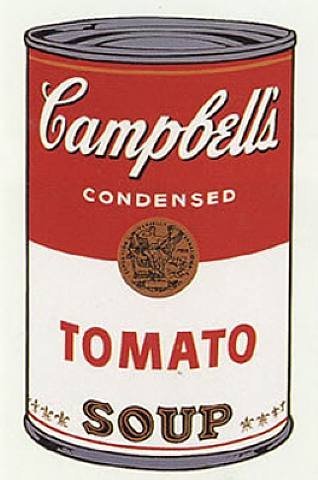 Andy Warhol's first solo exhibit