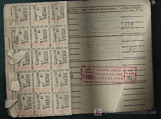 España se suprimen las cartillas de racionamiento.