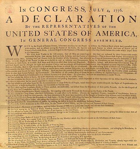 Declaration of Independence