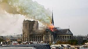 Incendio en la catedral de Notre Dame de París